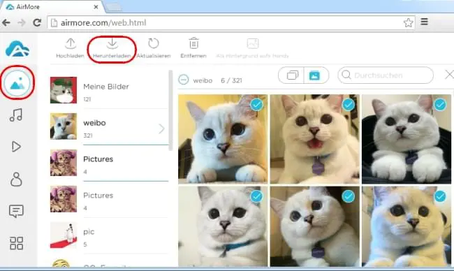 Android Bilder auf Windows verschieben