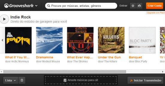 Grooveshark site