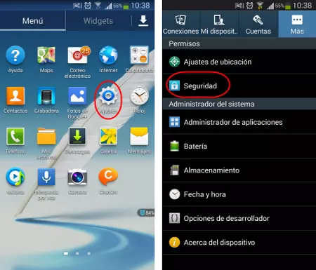 procesar 1 para instalar apk