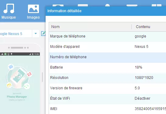 vérifier les infos
