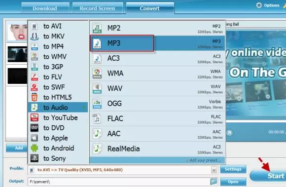 convert youtube playlist videos to mp3