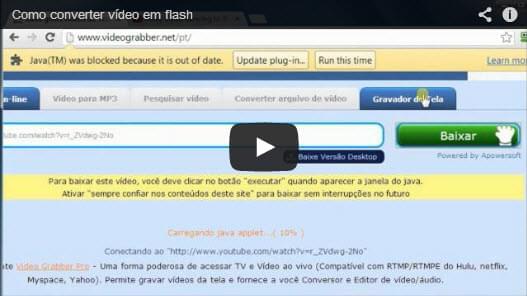 converter video em flash