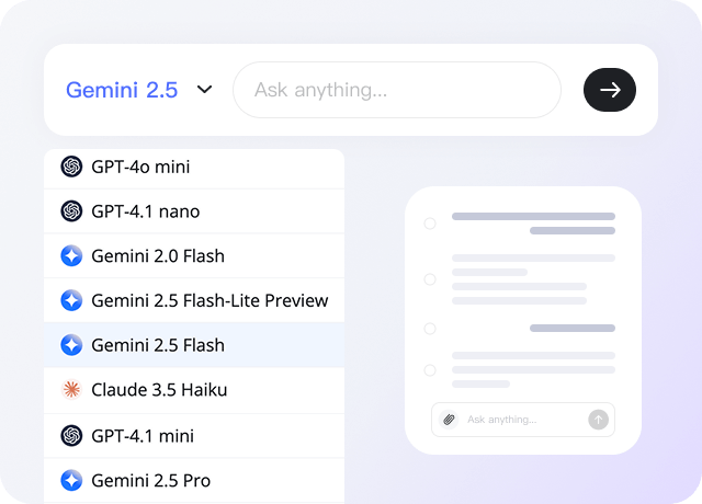 How to Chat with Gemini Interface