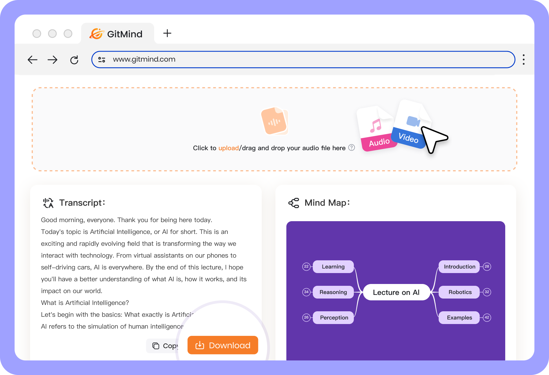 audio video summary steps