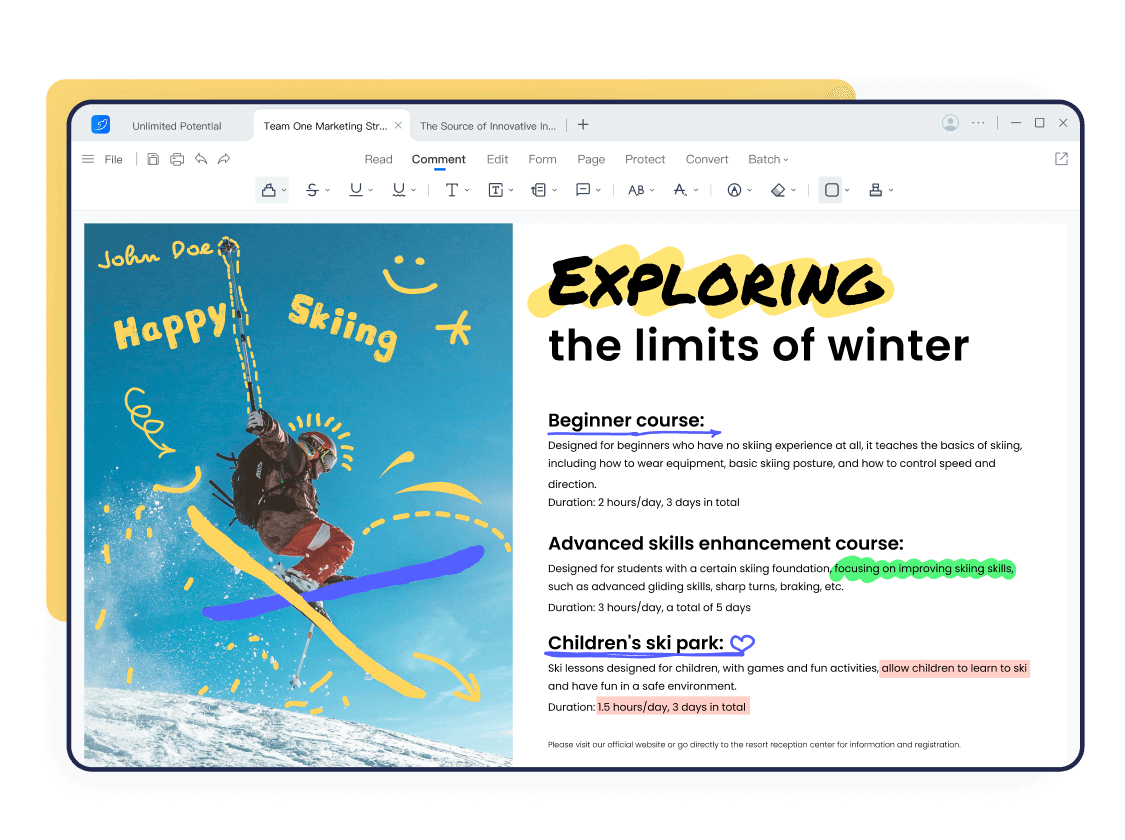 Megjegyzés a PDF-hez