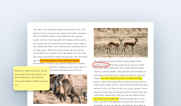 Annotere PDF