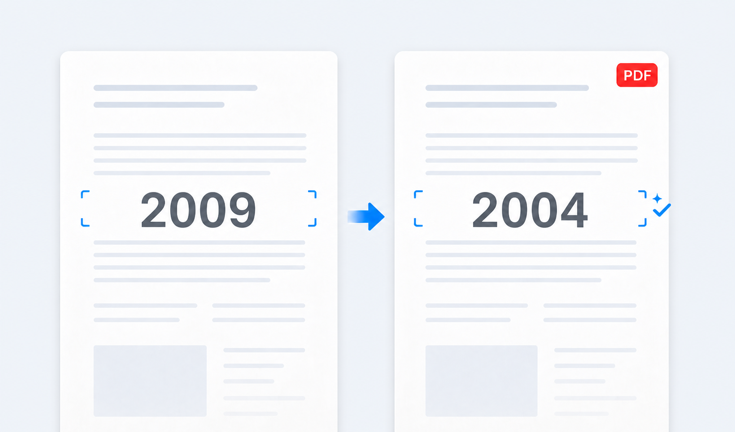 Editor de texto de PDF escaneado