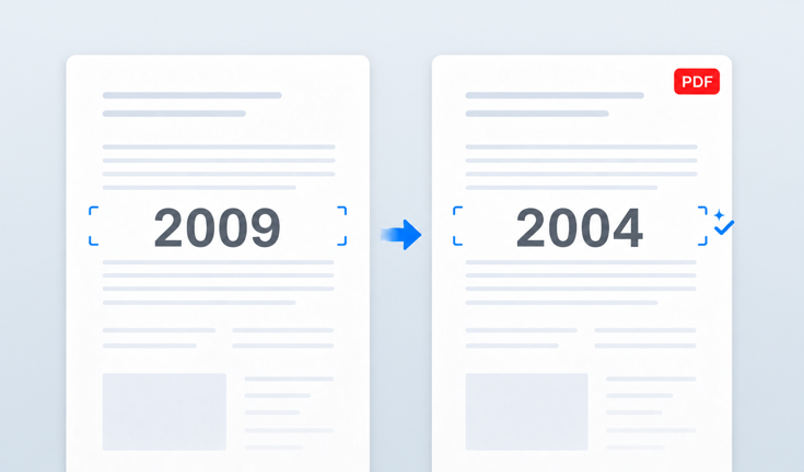 Scanned PDF Text Editor