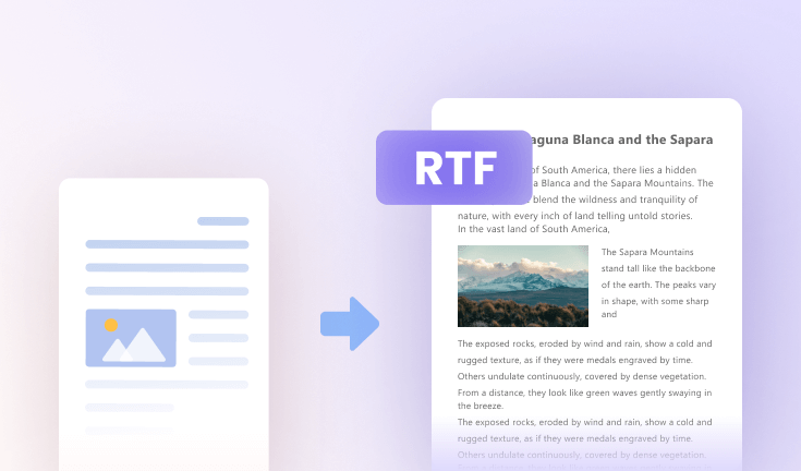 PDF til RTF