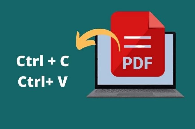 Wörter aus PDF kopieren