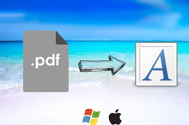 Convertir PDF en Word sur PC