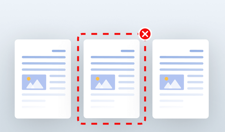 Fjern PDF-sider