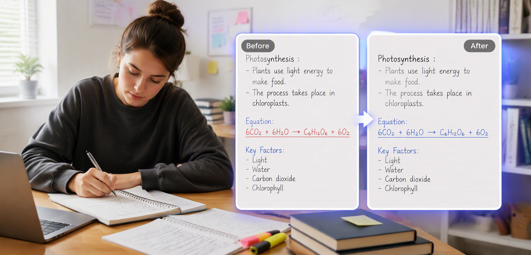 Edit Text in Handwritten Notes
