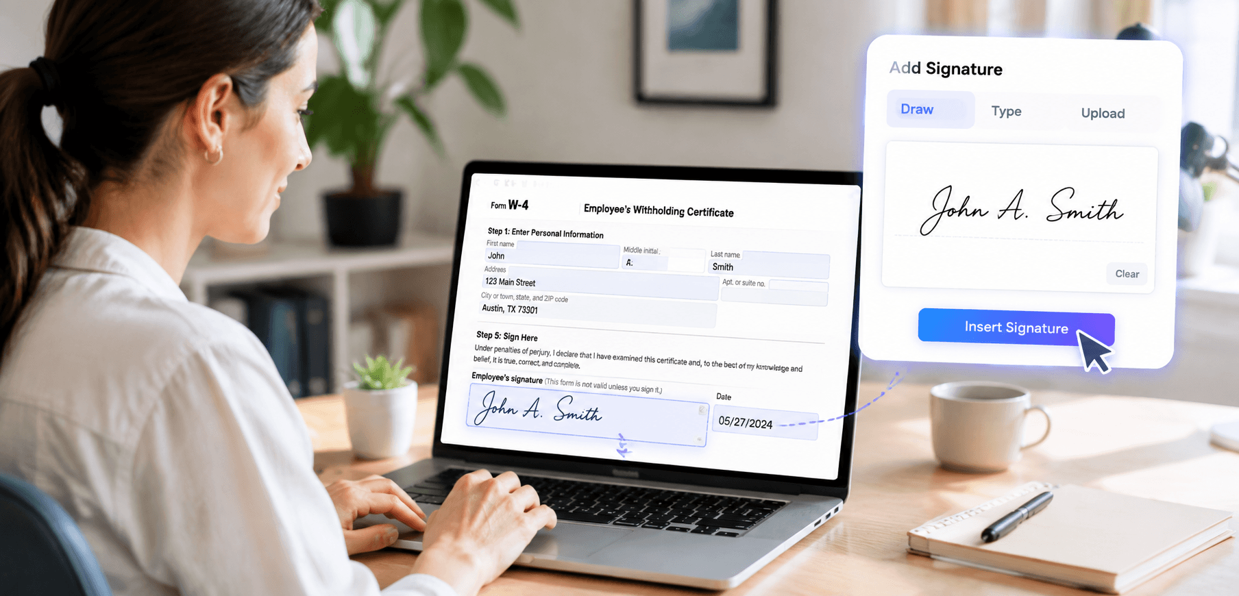 Electronic Signature Support