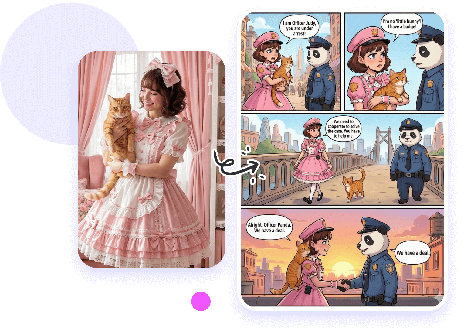 写真から絵本を作成します