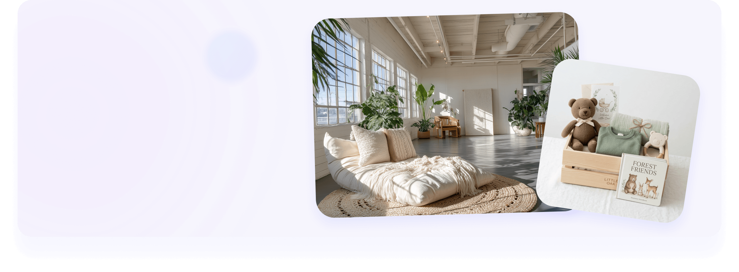 Foto resolusi tinggi untuk properti sewa dan produk bayi yang dioptimalkan dengan Peningkat Foto AI PicWish.