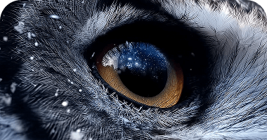 Tingkatkan foto elang yang buram menjadi resolusi 8K dengan detail tajam.