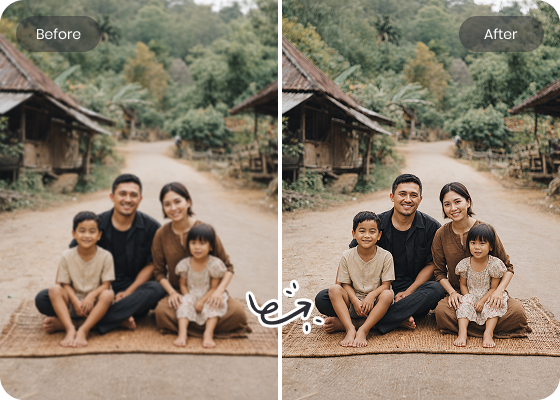 Restorasi foto lama ke HD melalui HD Photo Converter