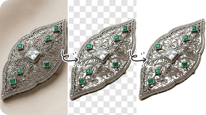 สร้างพื้นหลังโปร่งใสสำหรับสินค้าแล้วเพิ่มพื้นหลังสีขาว