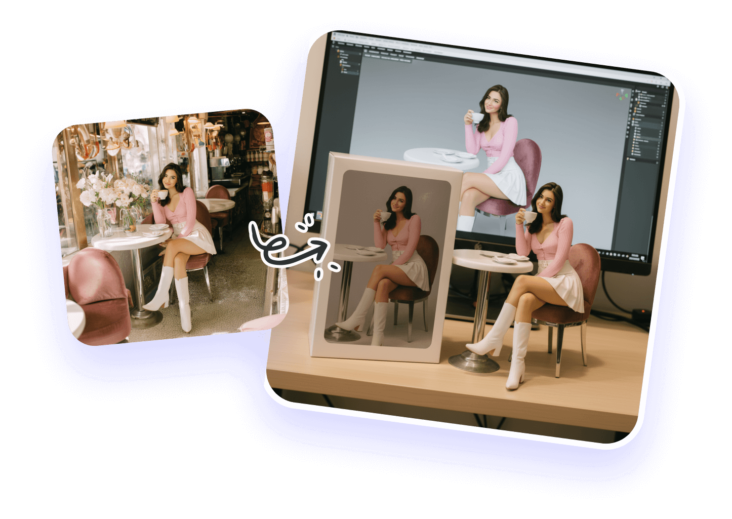 Retirez le filigrane texte et obtenez une image nette