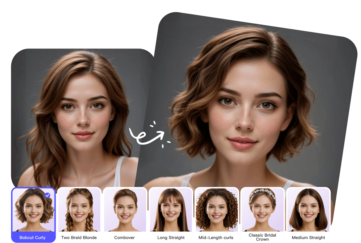 Numerous hairstyles options to choose