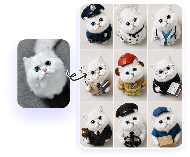 穩定生成一致風格圖片  