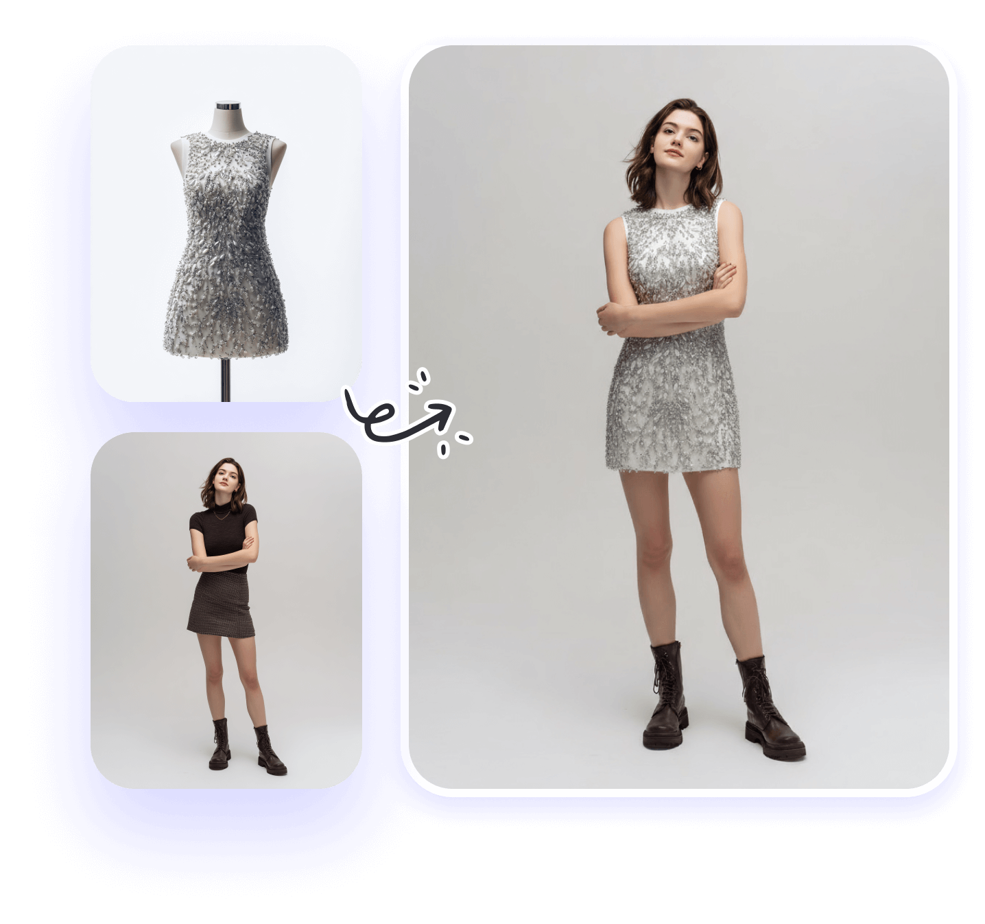 Suppression de filigrane en grille sur photo