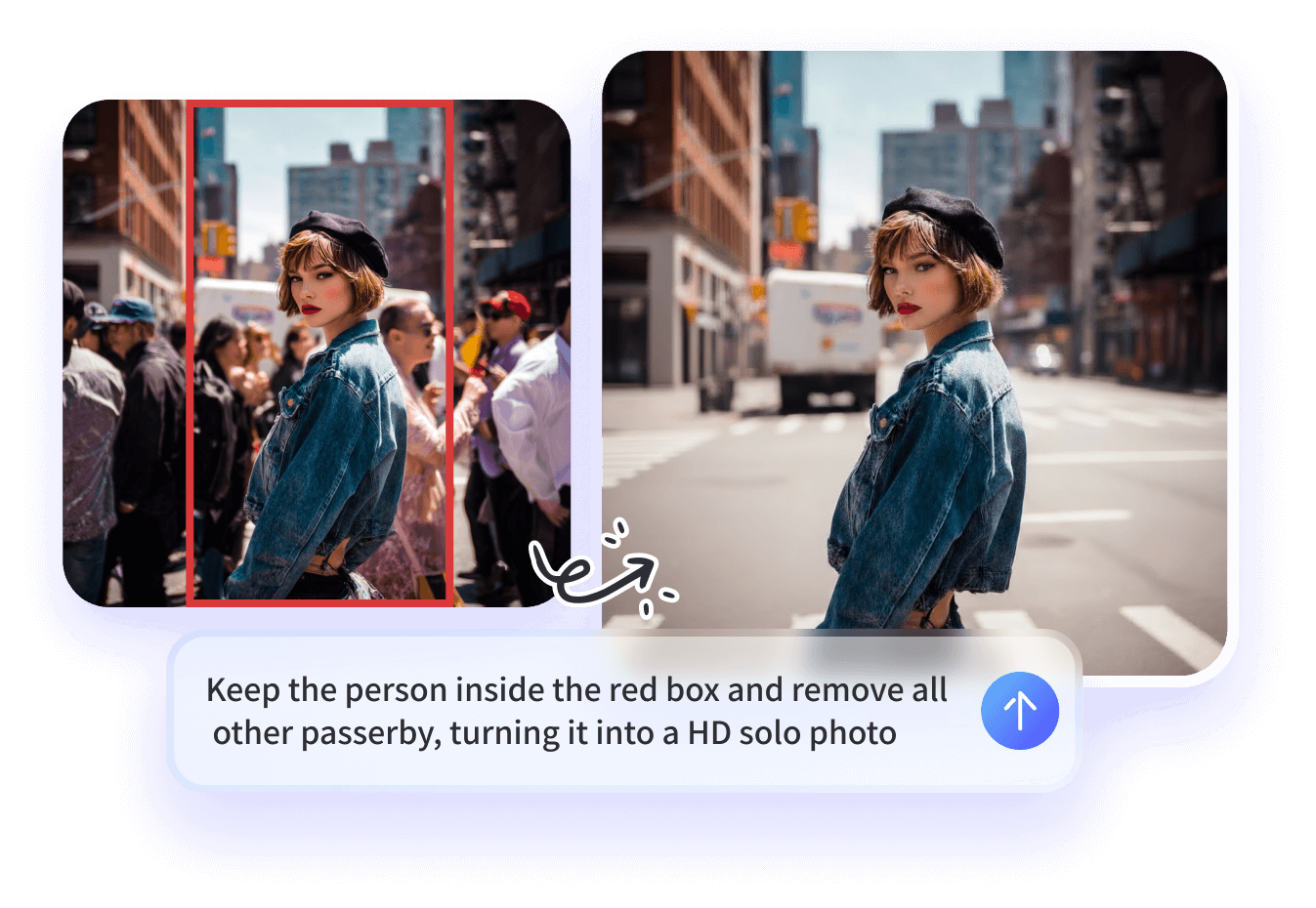 Supprimez quelqu’un d’une photo en ligne, gratuitement