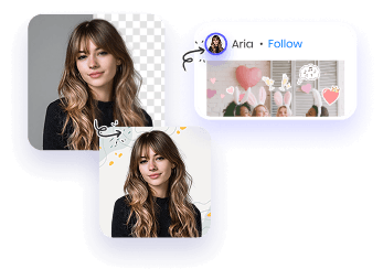 ลบพื้นหลังภาพบุคคลและสร้างรูปโปรไฟล์ Instagram