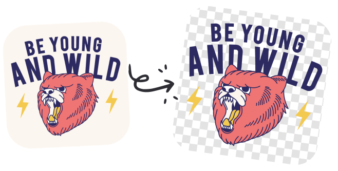 effacer le fond pour les produits