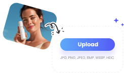 Tampilan upload alat memperjelas foto online yang mendukung berbagai format gambar