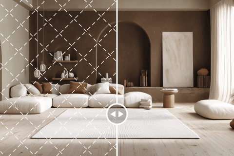 Hapus watermark grid untuk gambar real estat