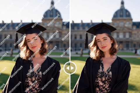 Hapus watermark untuk foto sekolah