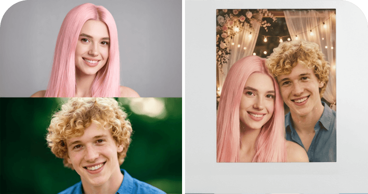 Polaroid Group Photo