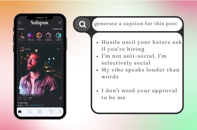 Instagram caption generator