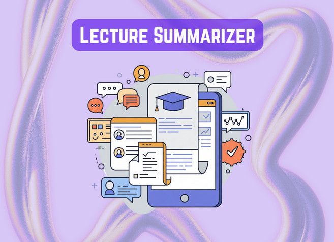 lecture summarizer