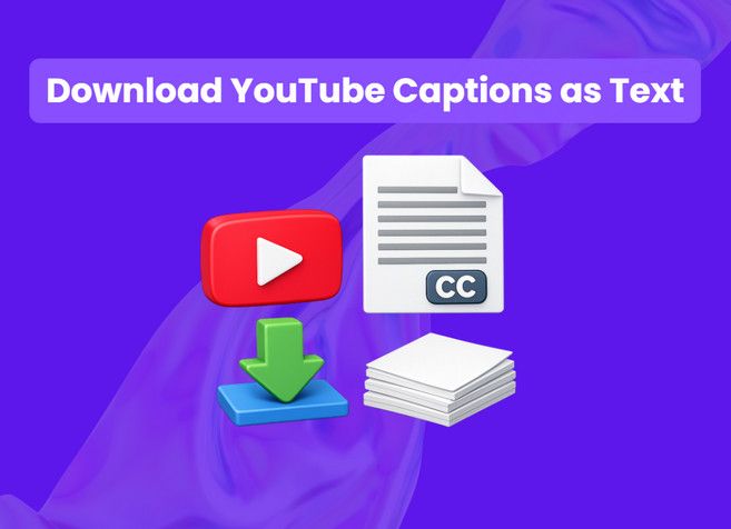 download youtube captions as text
