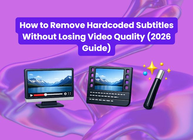 remove subtitles without losing video quality