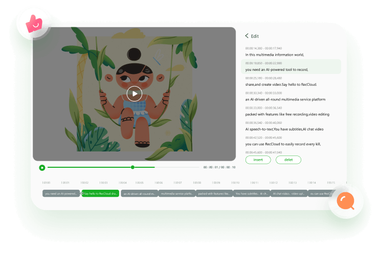 Free AI Subtitle Generator Online Auto Caption Generator