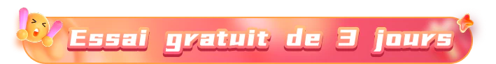 Essai gratuit de 3 jours