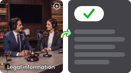 AI-Powered Legal Transcription Service | RecCloud
