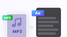 MP3 to Text Transcription Online | RecCloud