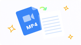 Transcribe MP4 to Text in One Click | RecCloud