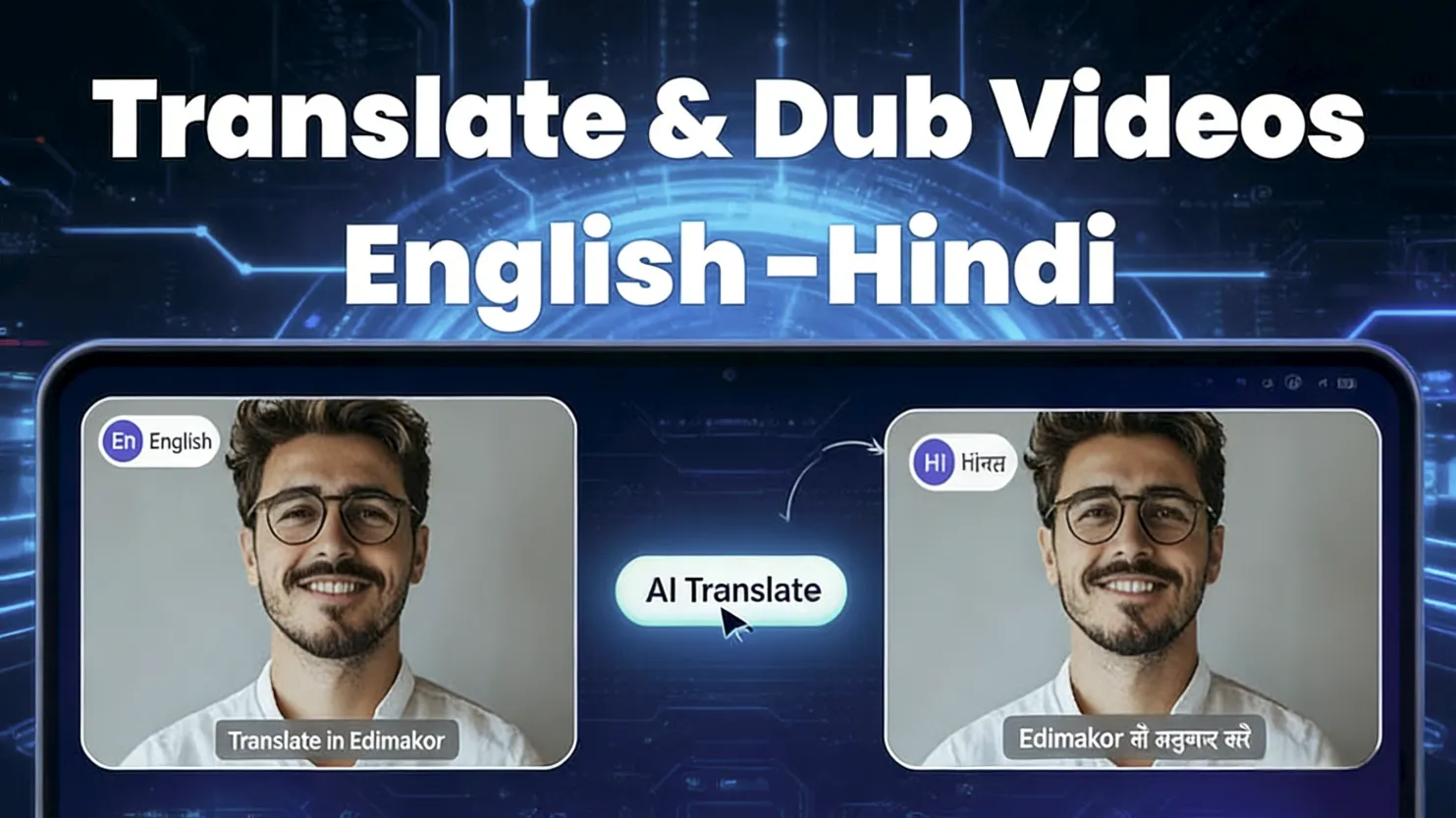 Translate Hindi Video to English: AI Subtitles & Dubbing