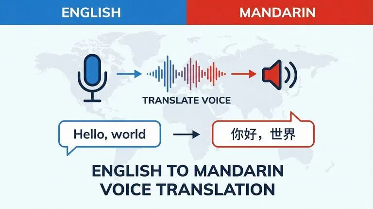 Free English to Mandarin Voice Translator | RecCloud