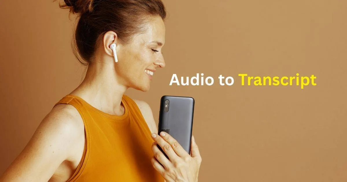Audio zu Text - Präzise Audiotranskription
