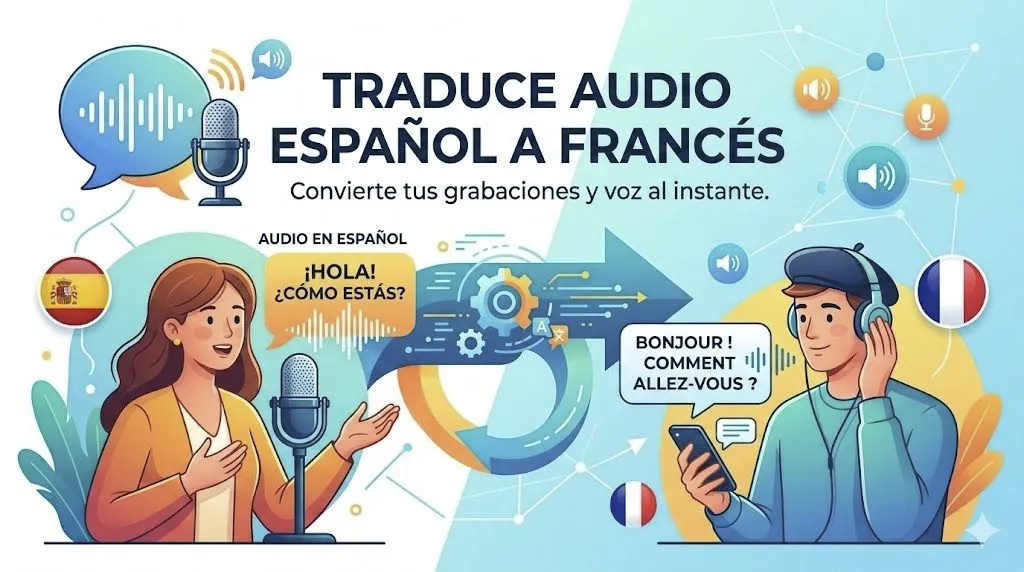 Traductor de Audio Español-Francés Online Gratis