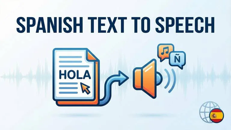 Spanish Text to Speech AI Voice Generator | RecCloud