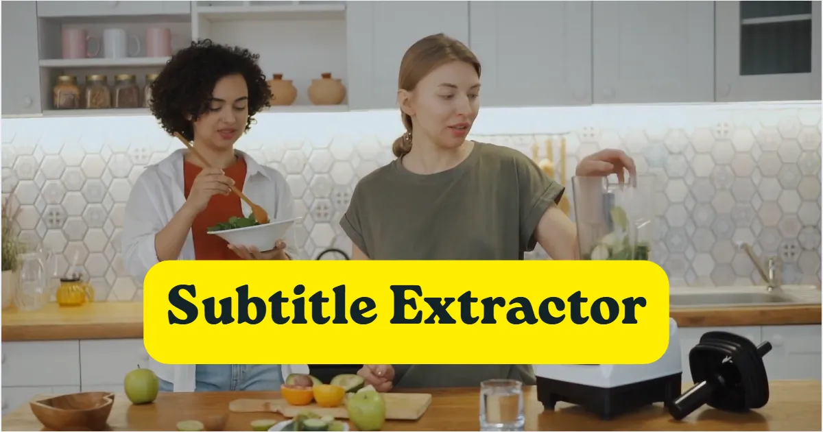 Extracteur de sous-titres – Obtenez des sous-titres depuis n’importe quelle vidéo