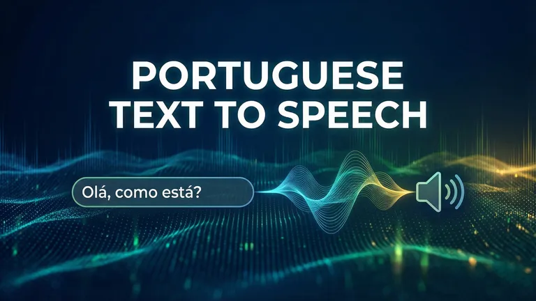 Portuguese Text to Speech AI Tool | RecCloud